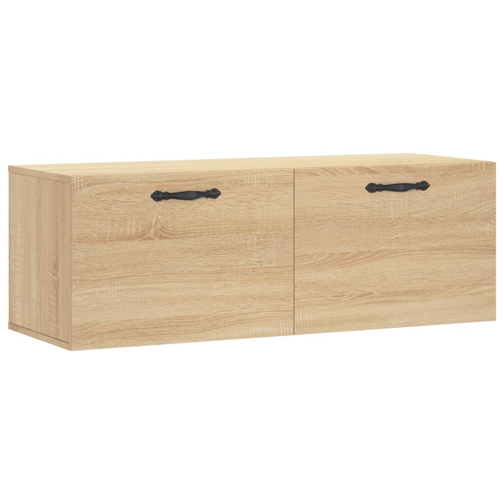 vidaXL Ντουλάπι Τοίχου Sonoma Δρυς 100 x 36,5 x 35 εκ. Επεξεργ. Ξύλο