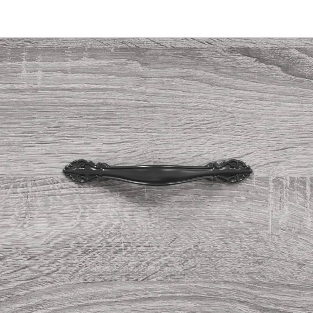 vidaXL Ντουλάπι Τοίχου Γκρι Sonoma 100x36,5x35 εκ. Επεξεργασμένο Ξύλο