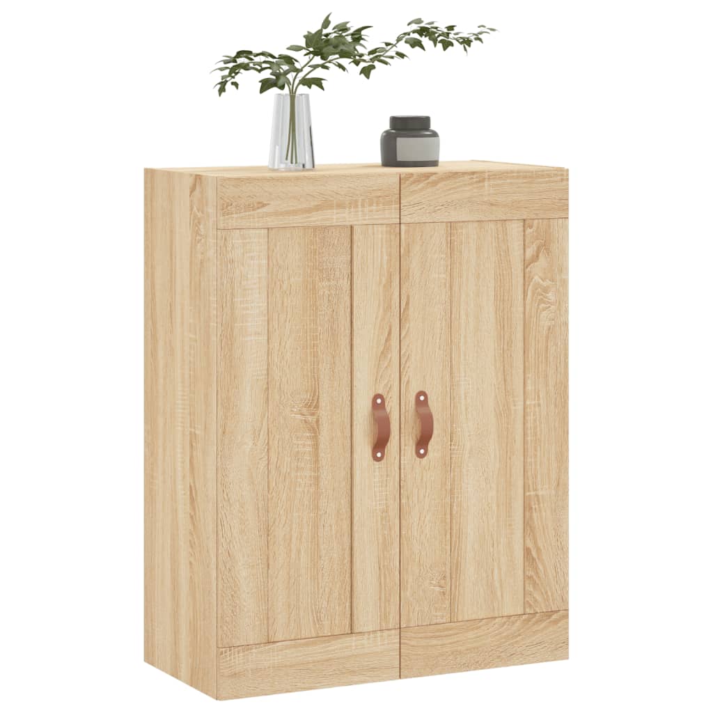 vidaXL Ντουλάπι Επιτοίχιο Sonoma Δρυς 69,5 x 34 x 90 εκ. Επεξεργ. Ξύλο