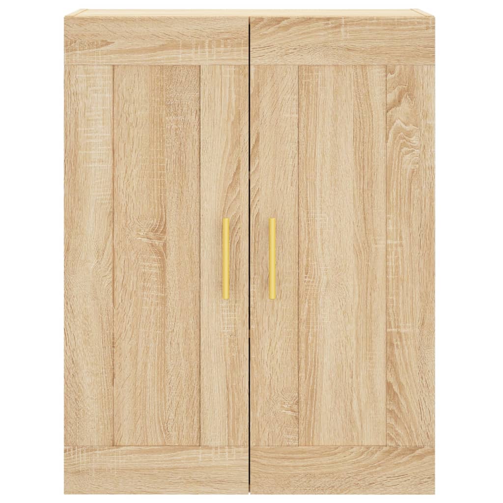 vidaXL Ντουλάπι Επιτοίχιο Sonoma Δρυς 69,5 x 34 x 90 εκ. Επεξεργ. Ξύλο