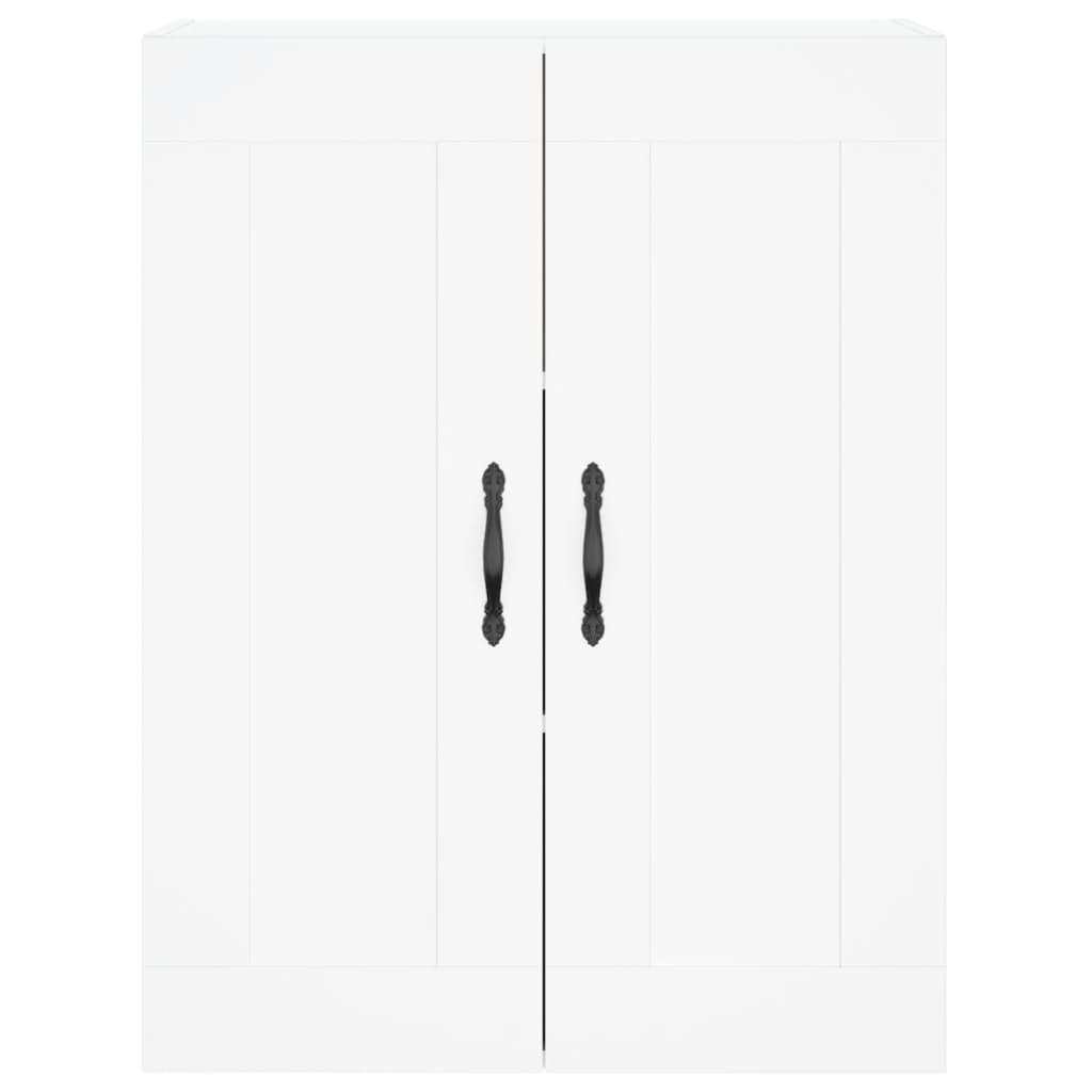 vidaXL Ντουλάπι Τοίχου Λευκό 69,5 x 34 x 90 εκ. από Επεξεργασμένο Ξύλο
