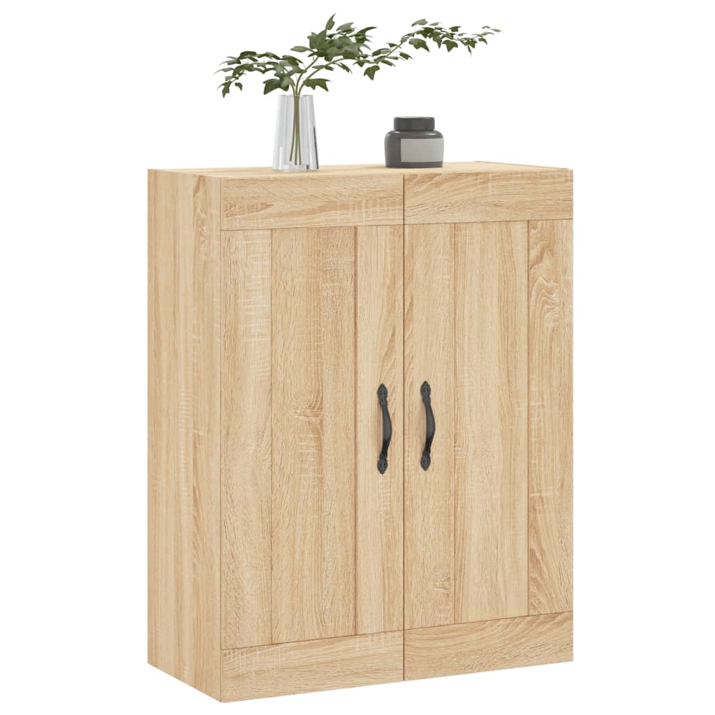 vidaXL Ντουλάπι Επιτοίχιο Sonoma Δρυς 69,5 x 34 x 90 εκ. Επεξεργ. Ξύλο