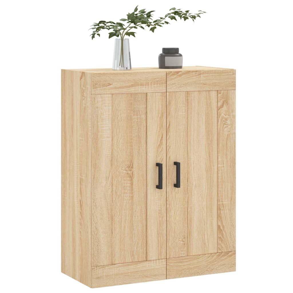 vidaXL Ντουλάπι Επιτοίχιο Sonoma Δρυς 69,5 x 34 x 90 εκ. Επεξεργ. Ξύλο