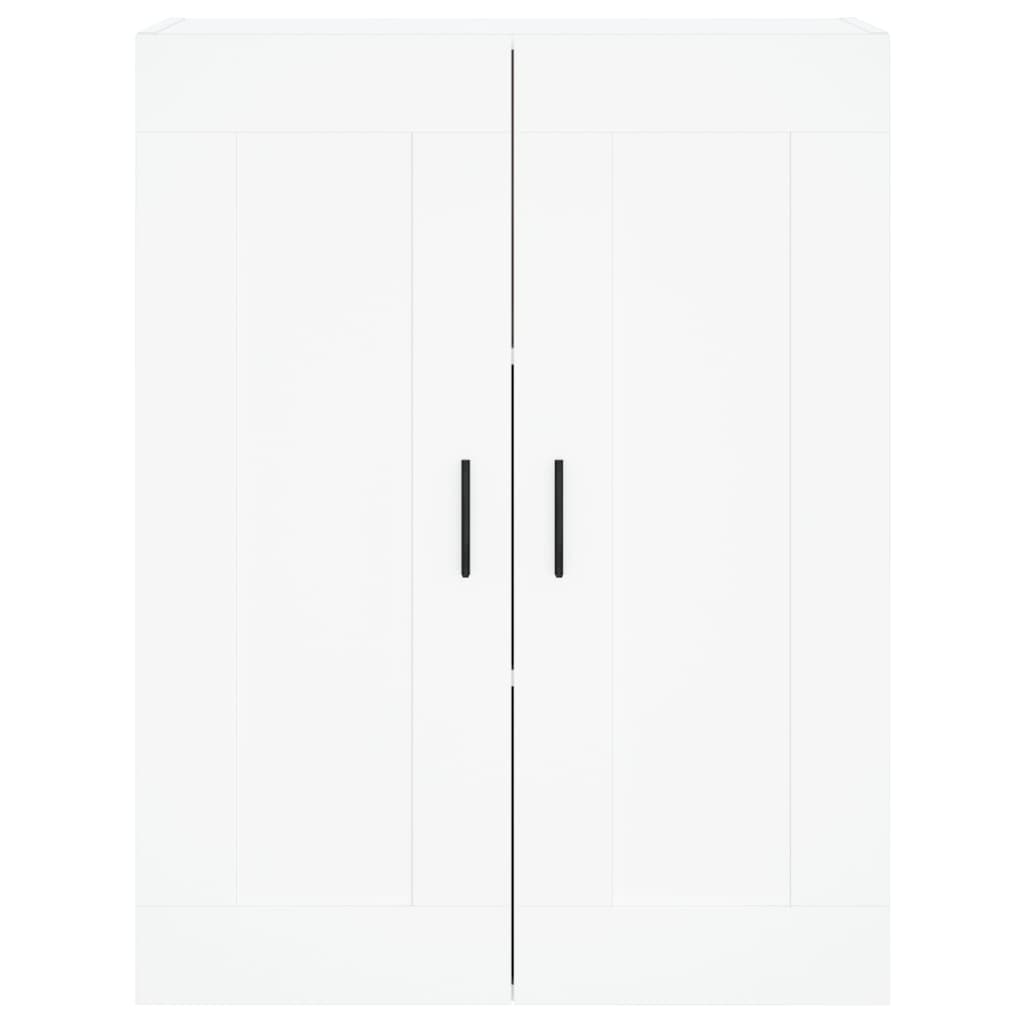 vidaXL Ντουλάπι Τοίχου Λευκό 69,5 x 34 x 90 εκ. από Επεξεργασμένο Ξύλο