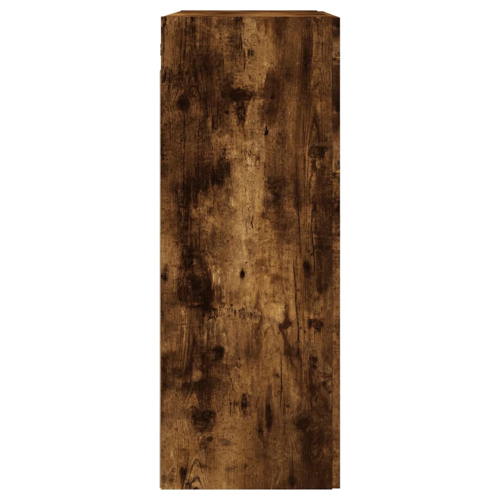 vidaXL Ντουλάπι Τοίχου Καπνιστή Δρυς 69,5 x 34 x 90 εκ. Επεξεργ. Ξύλο