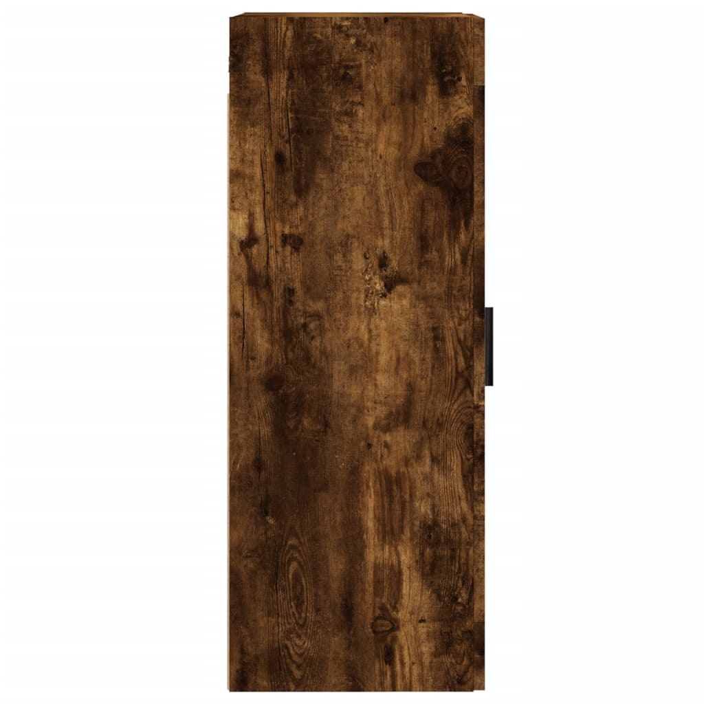 vidaXL Ντουλάπι Τοίχου Καπνιστή Δρυς 34,5 x 34 x 90 εκ. Επεξεργ. Ξύλο