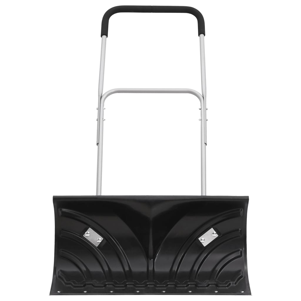 vidaXL Φτυάρι Χιονιού με Επεκτεινόμενη Λαβή Μαύρο 66εκ Ατσάλινη Λεπίδα