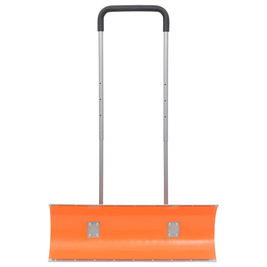 vidaXL Φτυάρι Χιονιού Επεκτεινόμενη Λαβή Πορτοκαλί 96 εκ. Ατσ. Λεπίδα