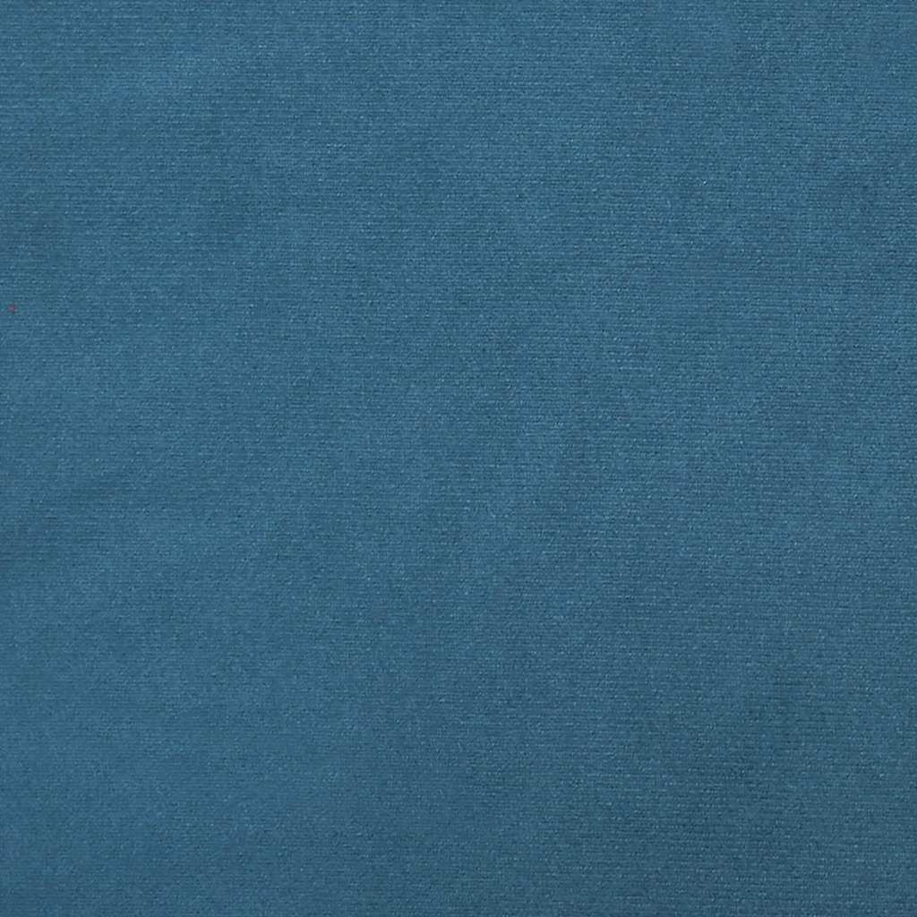 vidaXL Καναπές-Κρεβάτι Δαπέδου 2 σε 1 Μπλε 122x204x55 εκ. Βελούδινος