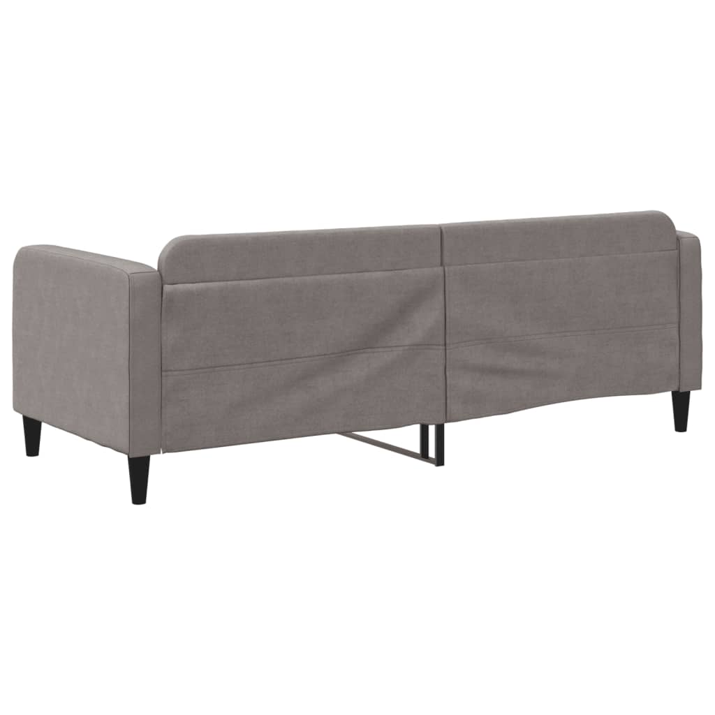 vidaXL Καναπές Κρεβάτι Taupe 80 x 200 εκ. Υφασμάτινος