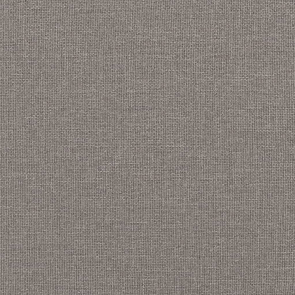 vidaXL Καναπές Κρεβάτι Taupe 100 x 200 εκ. Υφασμάτινος