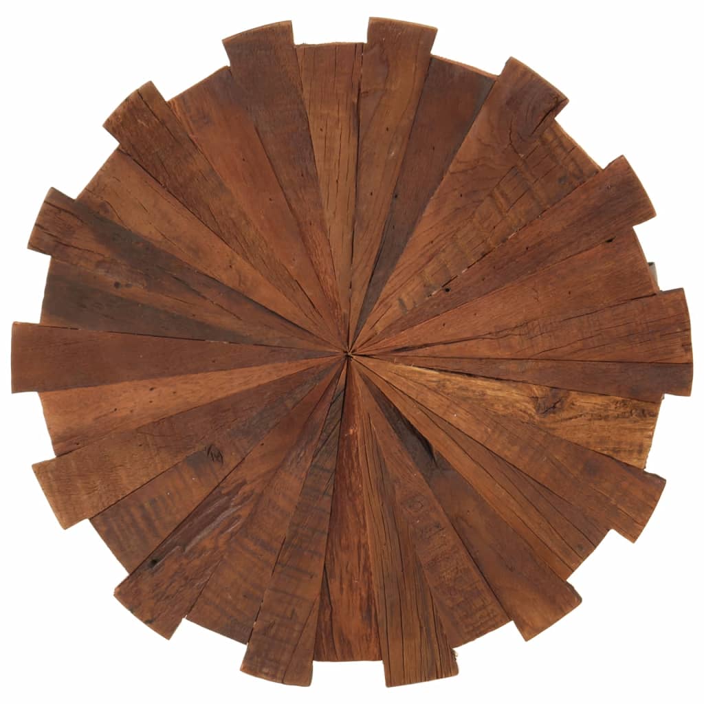 vidaXL Τραπεζάκια Σαλονιού 2 τεμ. από Μασίφ Ανακυκλωμένο Ξύλο & Σίδηρο