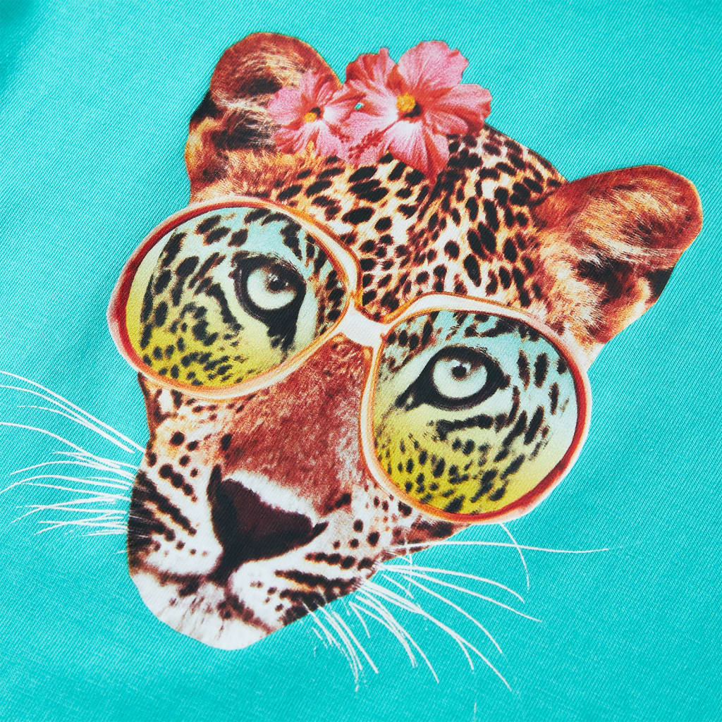 Μπλουζάκι Παιδικό Χρώμα Μέντας 116