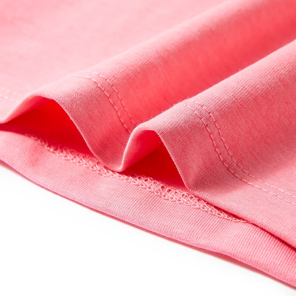 Μπλουζάκι Παιδικό Νέον Ροζ 140