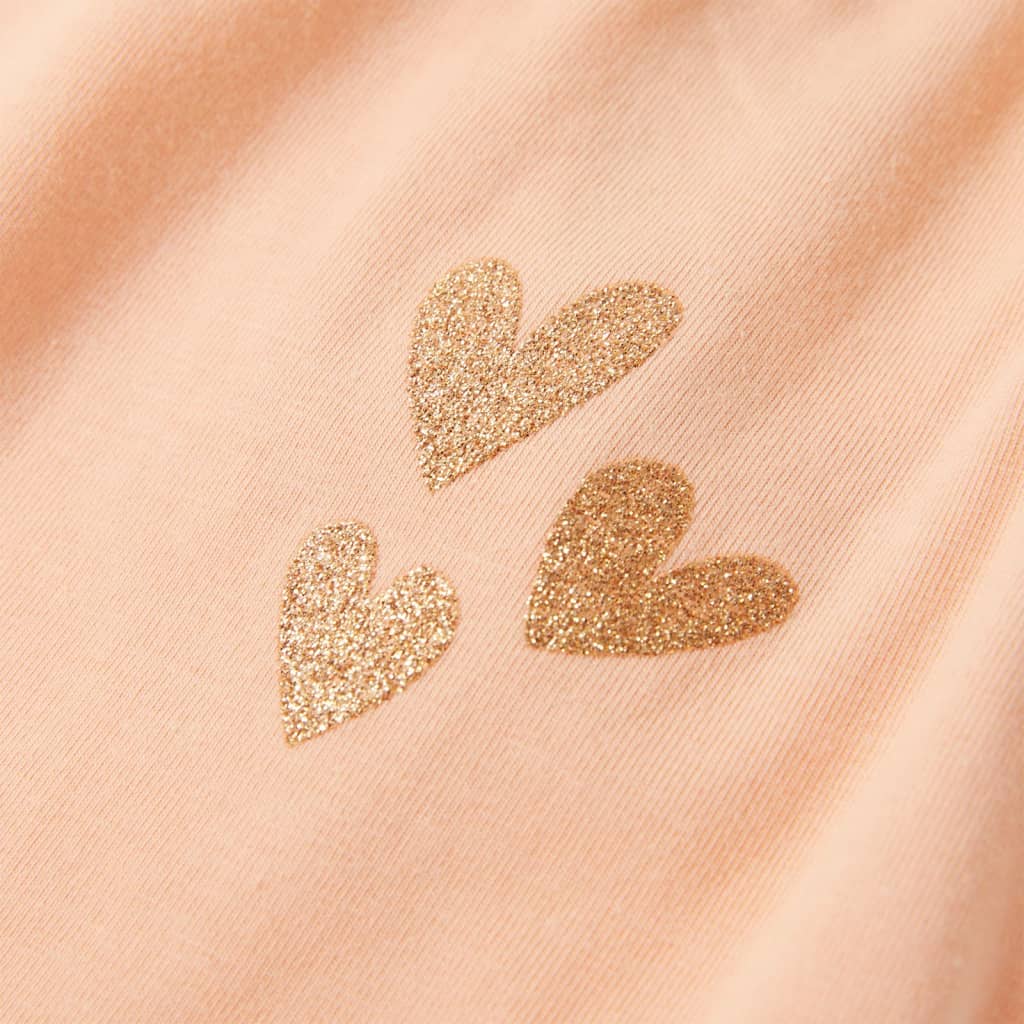 Αμάνικο Μπλουζάκι Παιδικό Ανοιχτό Πορτοκαλί 92