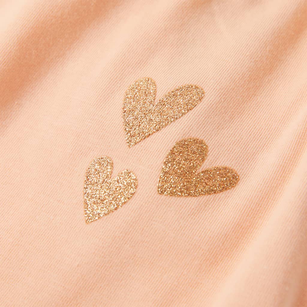 Αμάνικο Μπλουζάκι Παιδικό Ανοιχτό Πορτοκαλί 104