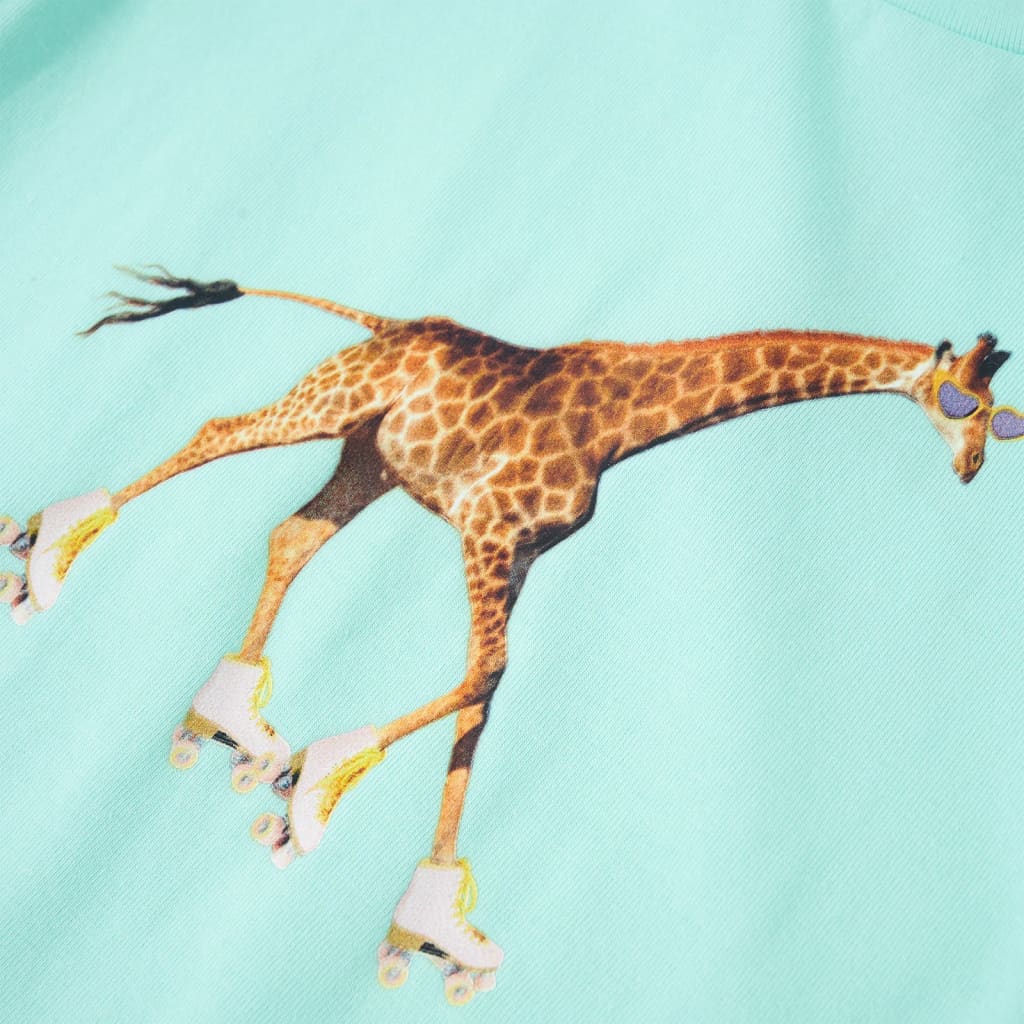 Μπλουζάκι Παιδικό Ανοιχτό Χρώμα Άκουα 104