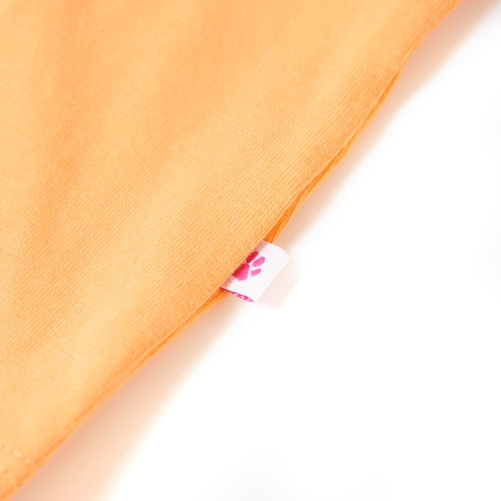 Μπλουζάκι Παιδικό Έντονο Πορτοκαλί 128