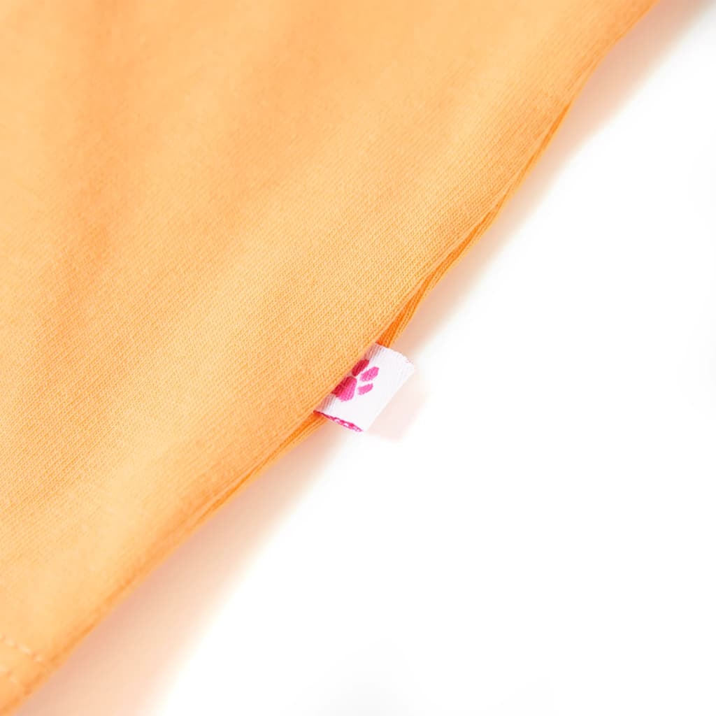 Μπλουζάκι Παιδικό Έντονο Πορτοκαλί 140