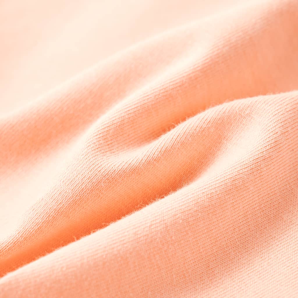 Μπλουζάκι Παιδικό Ανοιχτό Πορτοκαλί 104