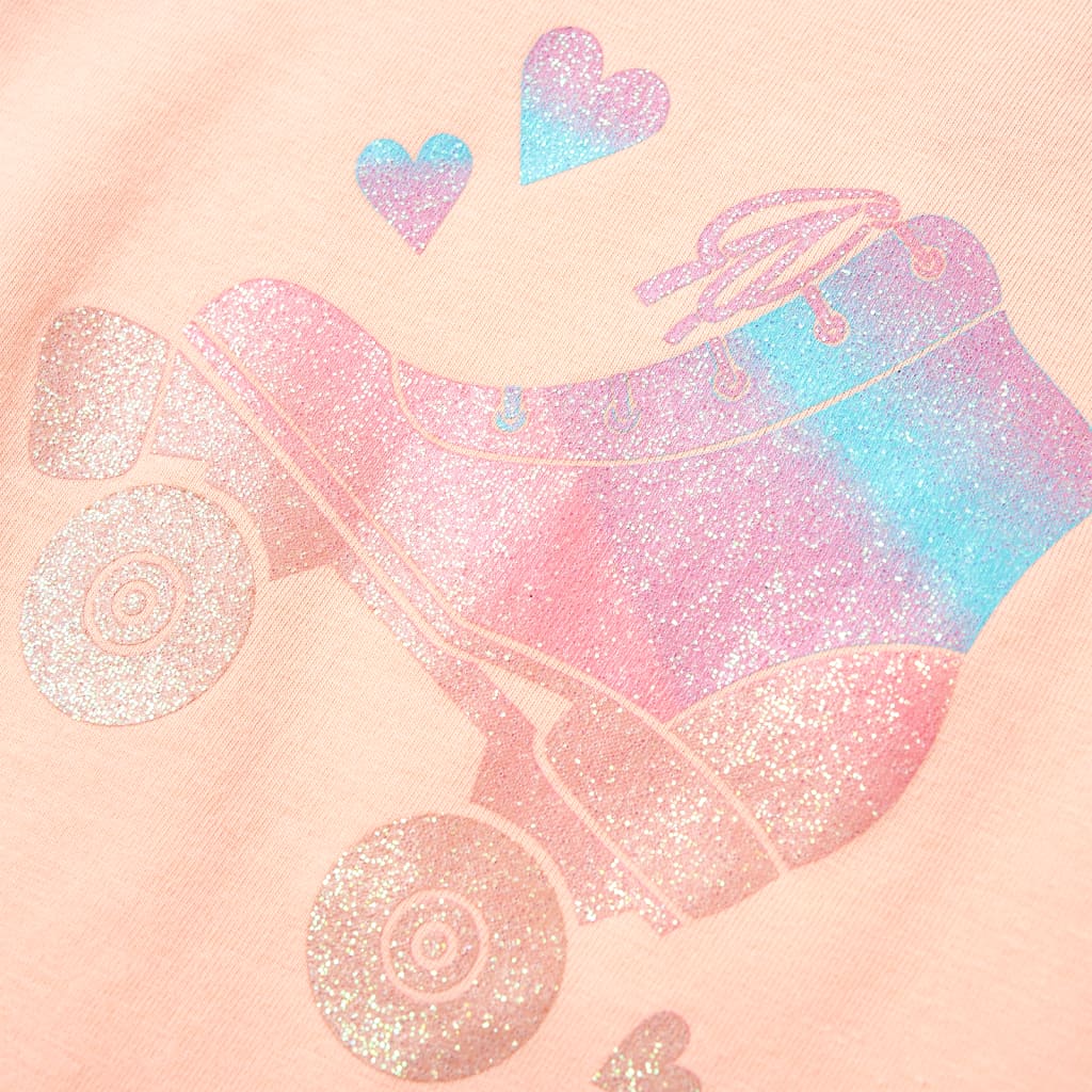 Μπλουζάκι Παιδικό Ανοιχτό Πορτοκαλί 128