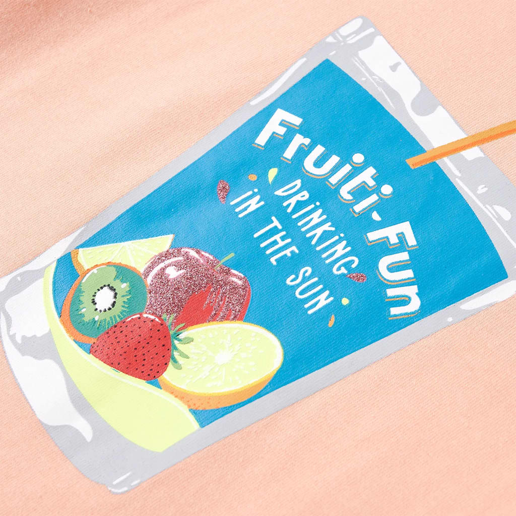 Μπλουζάκι Παιδικό Ανοιχτό Πορτοκαλί 140