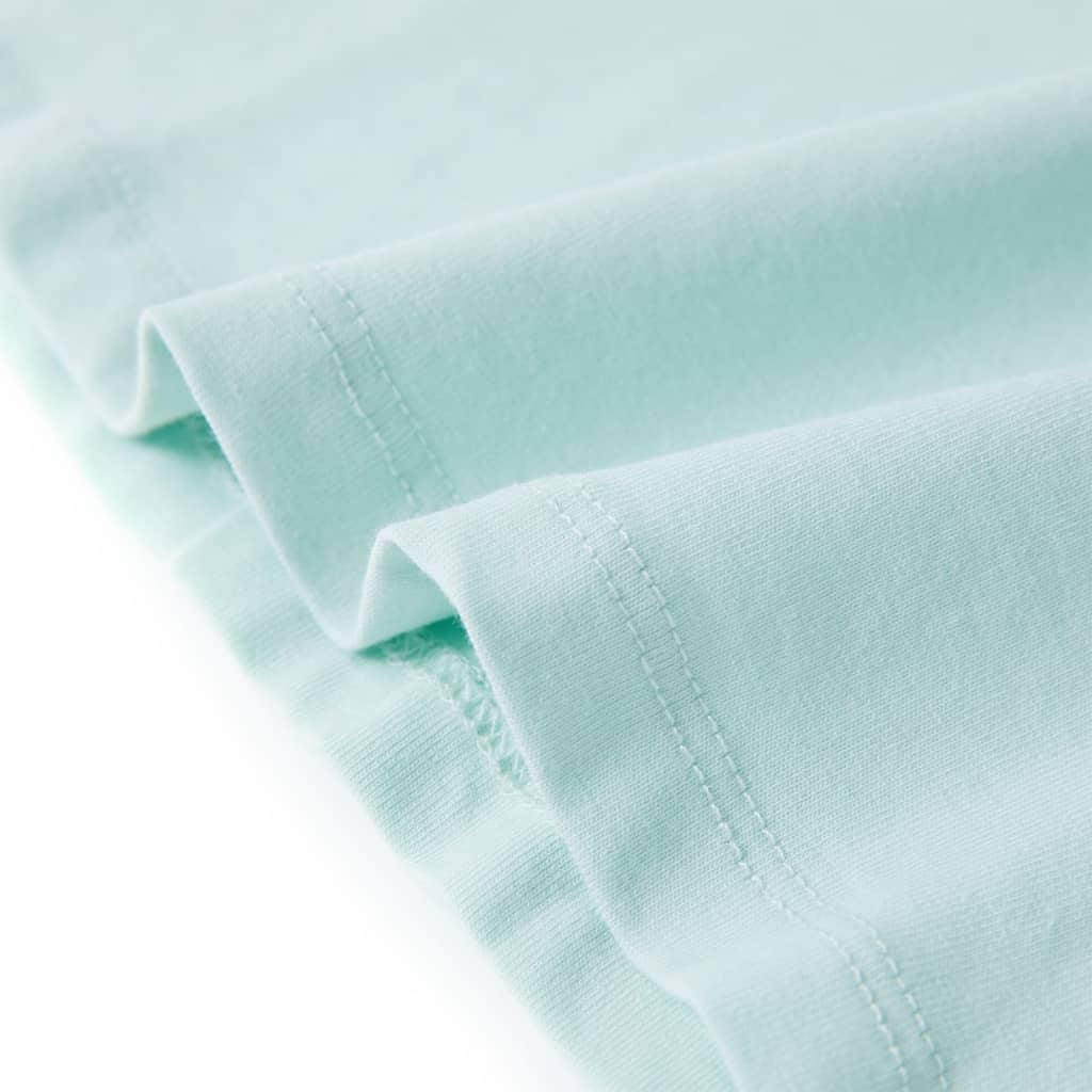 Αμάνικο Μπλουζάκι Παιδικό Σχέδιο Μονόκερος Ανοιχτό Χρώμα Μέντας 104