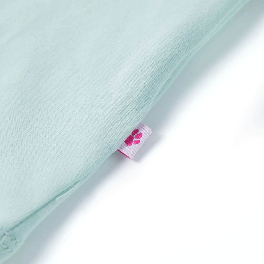 Αμάνικο Μπλουζάκι Παιδικό Ανοιχτό Χρώμα Μέντας 116