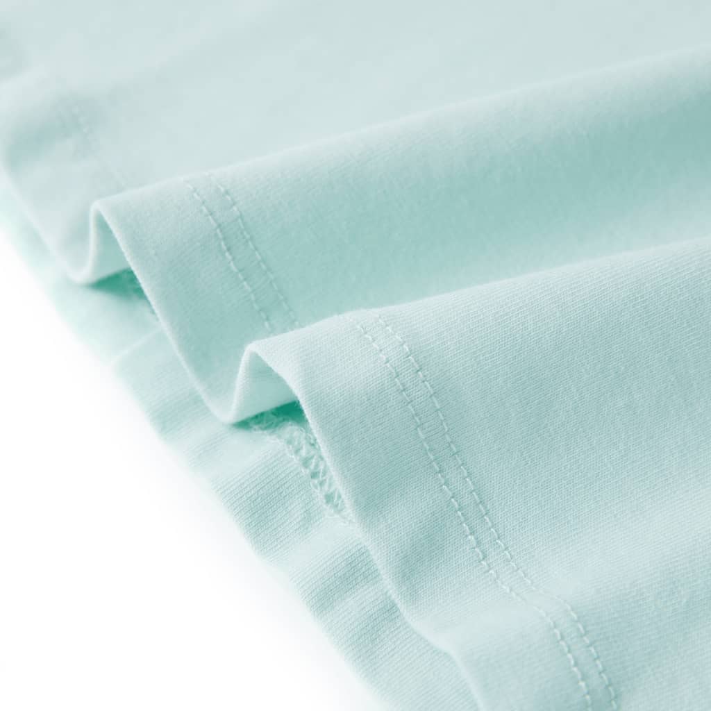 Αμάνικο Μπλουζάκι Παιδικό Ανοιχτό Χρώμα Μέντας 140