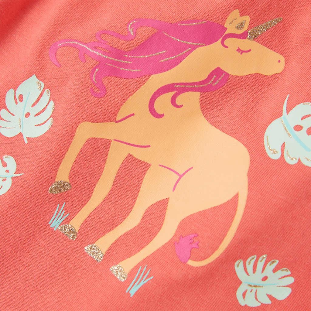 Αμάνικο Μπλουζάκι Παιδικό Κοραλί 140