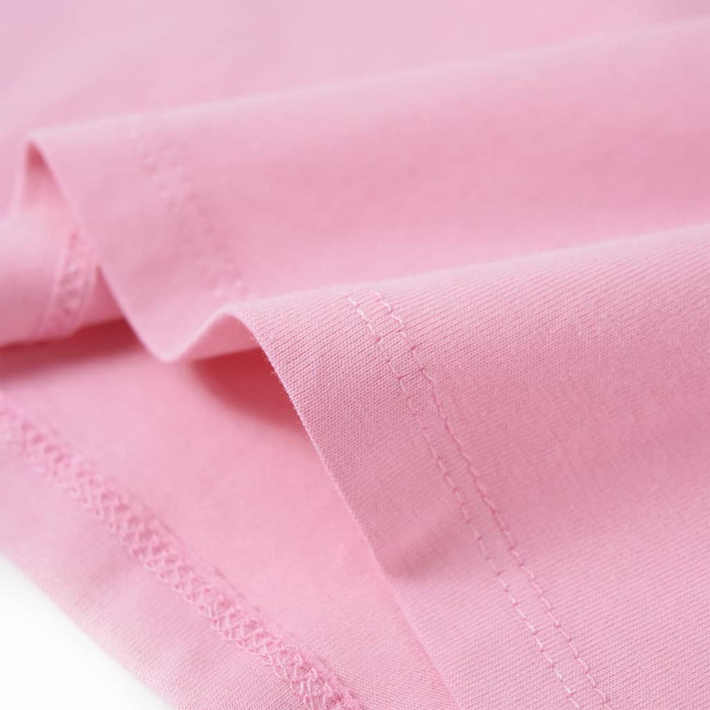 Μπλουζάκι Παιδικό Κοντομάνικο Έντονο Ροζ 104