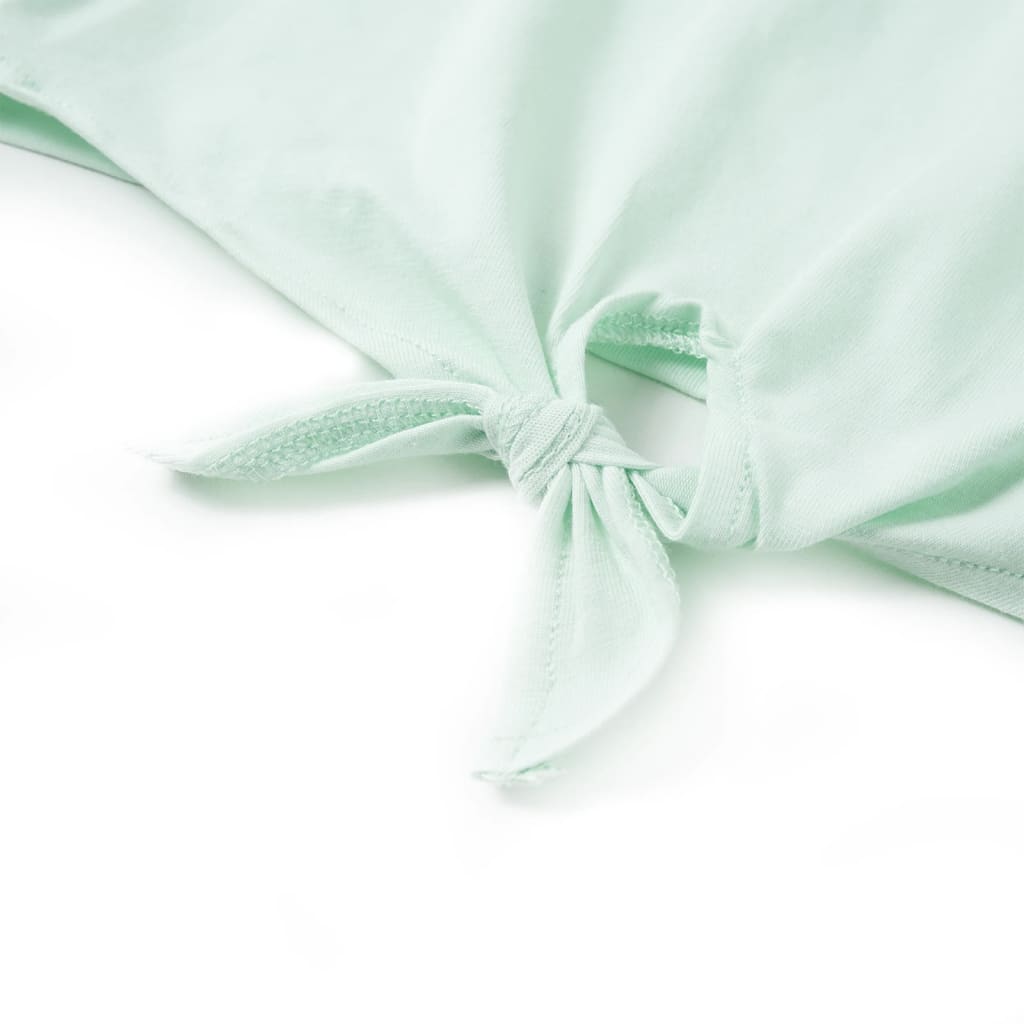 Μπλουζάκι Παιδικό Ανοιχτό Χρώμα Μέντας 92