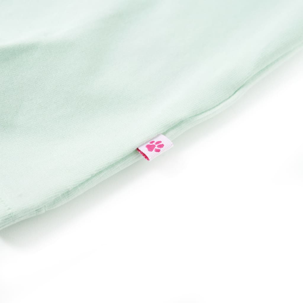 Μπλουζάκι Παιδικό Ανοιχτό Χρώμα Μέντας 116