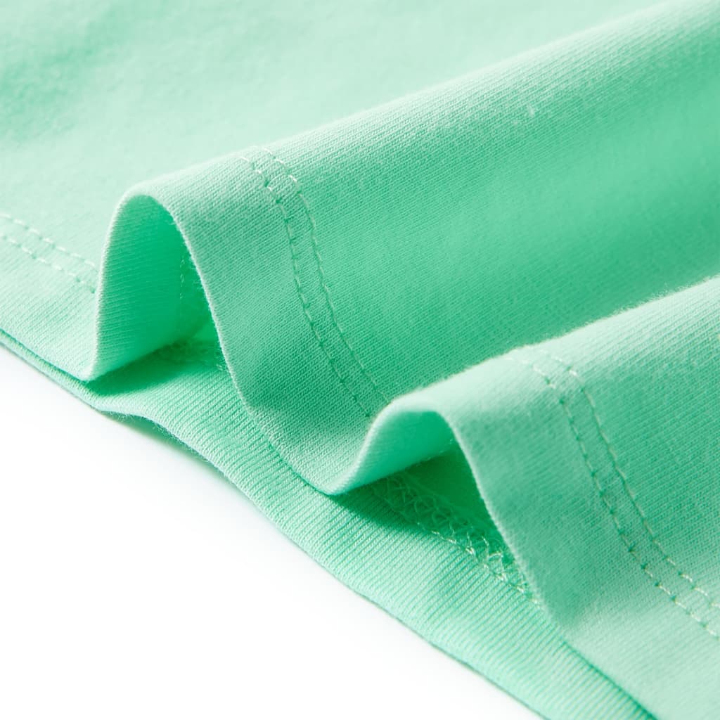 Μπλουζάκι Παιδικό Έντονο Πράσινο 104