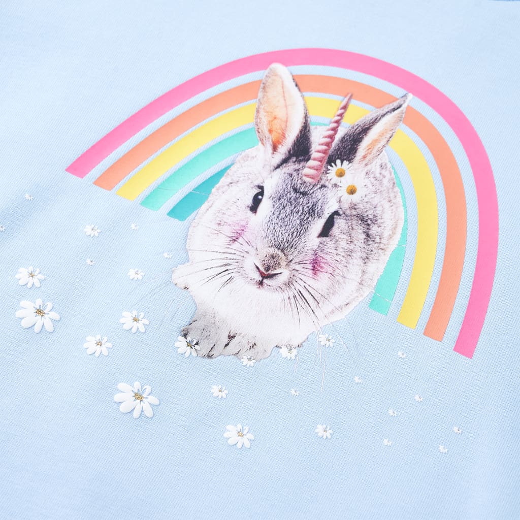 Φούτερ Παιδικό Ανοιχτό Μπλε 128