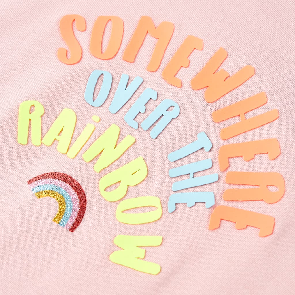 Μπλουζάκι Παιδικό Ανοιχτό Ροζ 128