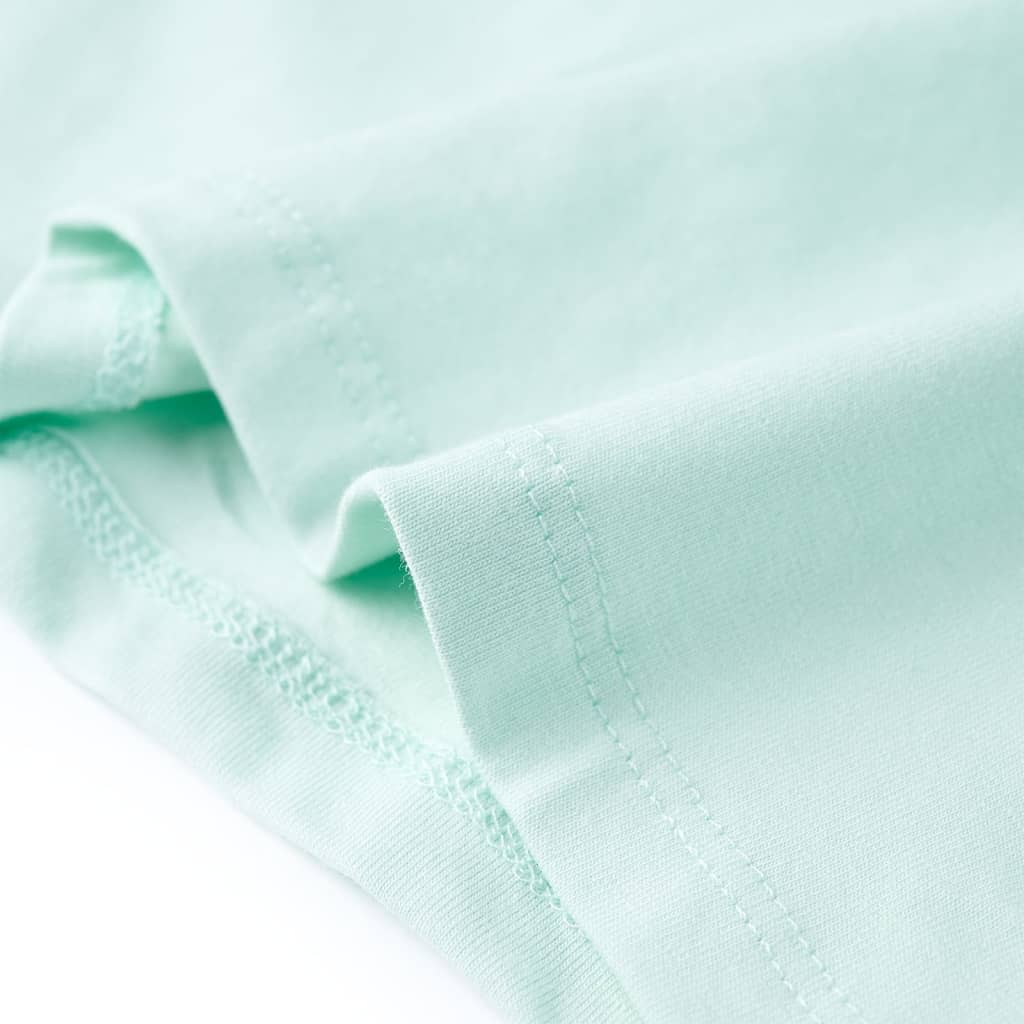 Αμάνικο Μπλουζάκι Παιδικό Ανοιχτό Χρώμα Μέντας 128