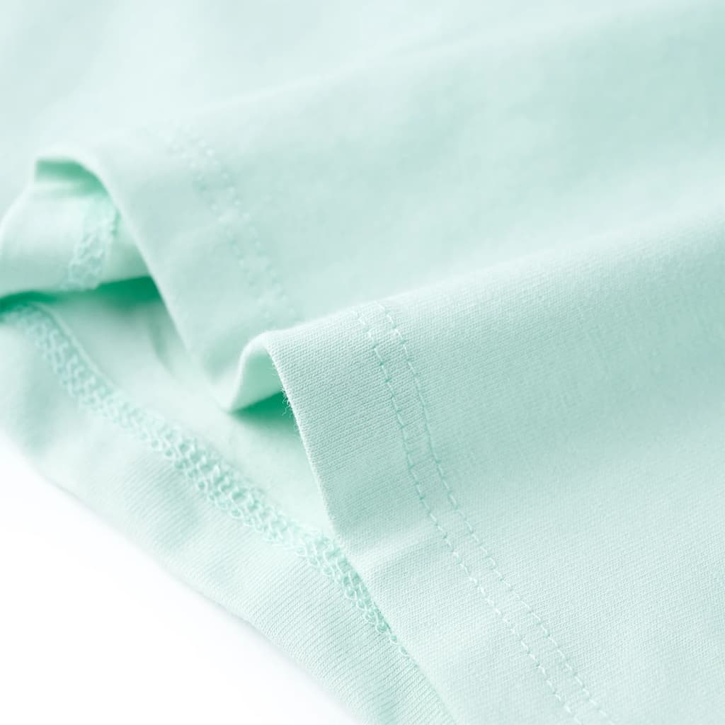 Αμάνικο Μπλουζάκι Παιδικό Ανοιχτό Χρώμα Μέντας 140