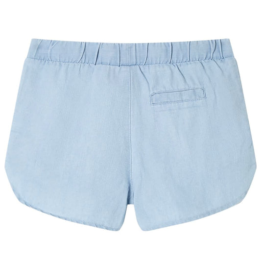 vidaXL Σορτσάκι Παιδικό Απαλό Denim Μπλε 140
