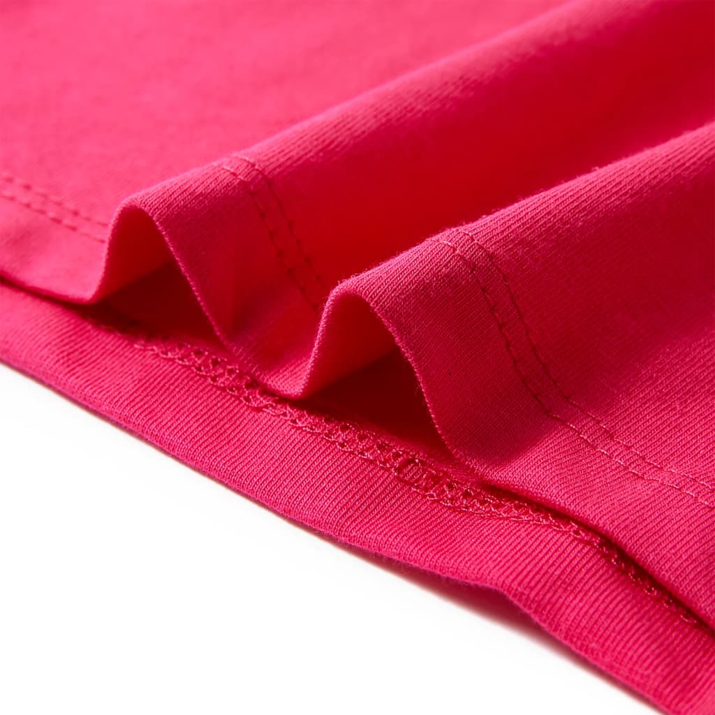 Μπλουζάκι Παιδικό Έντονο Ροζ 104