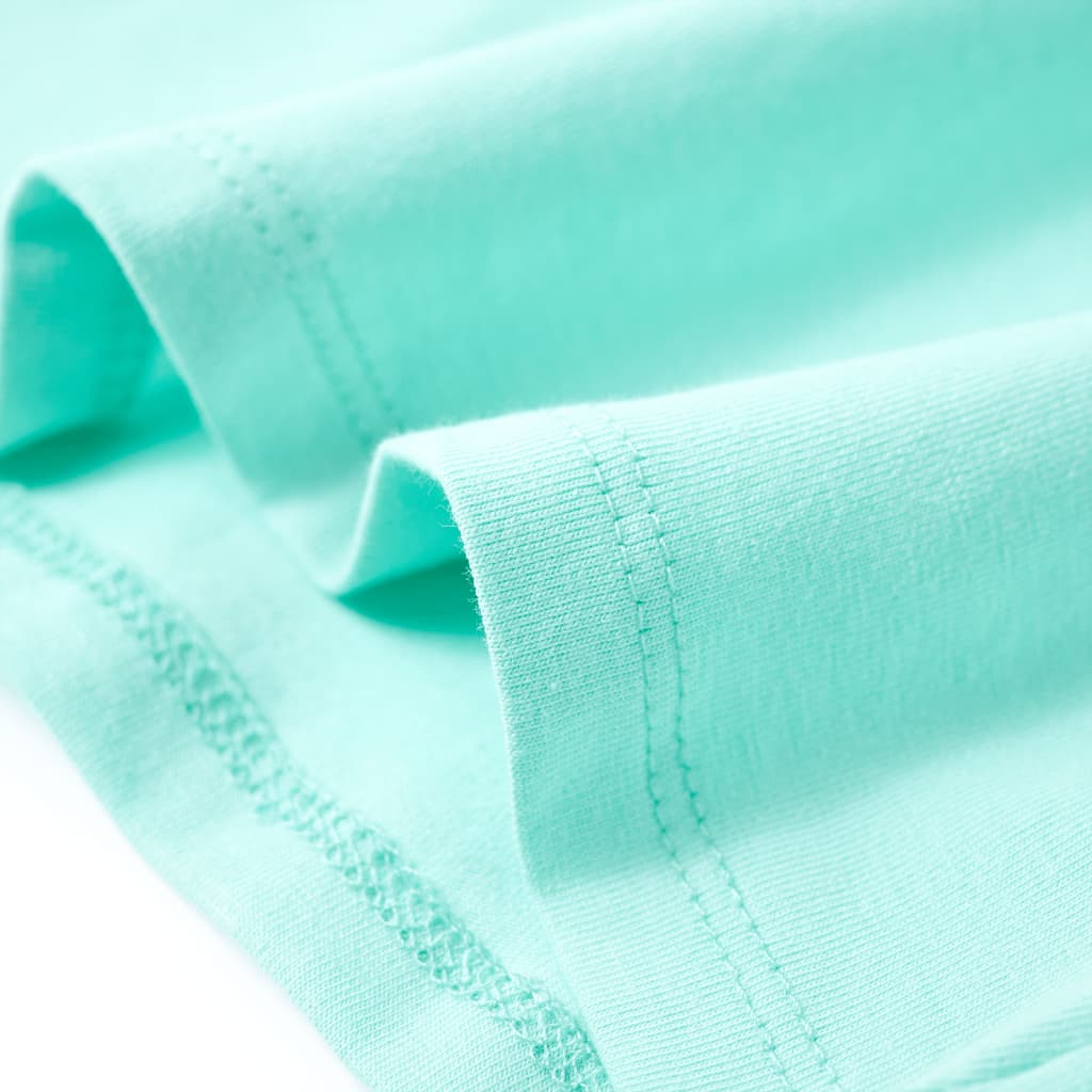 Μπλουζάκι Παιδικό Ανοιχτό Χρώμα Μέντας 92