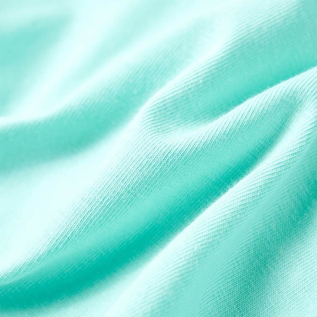 Μπλουζάκι Παιδικό Ανοιχτό Χρώμα Μέντας 128