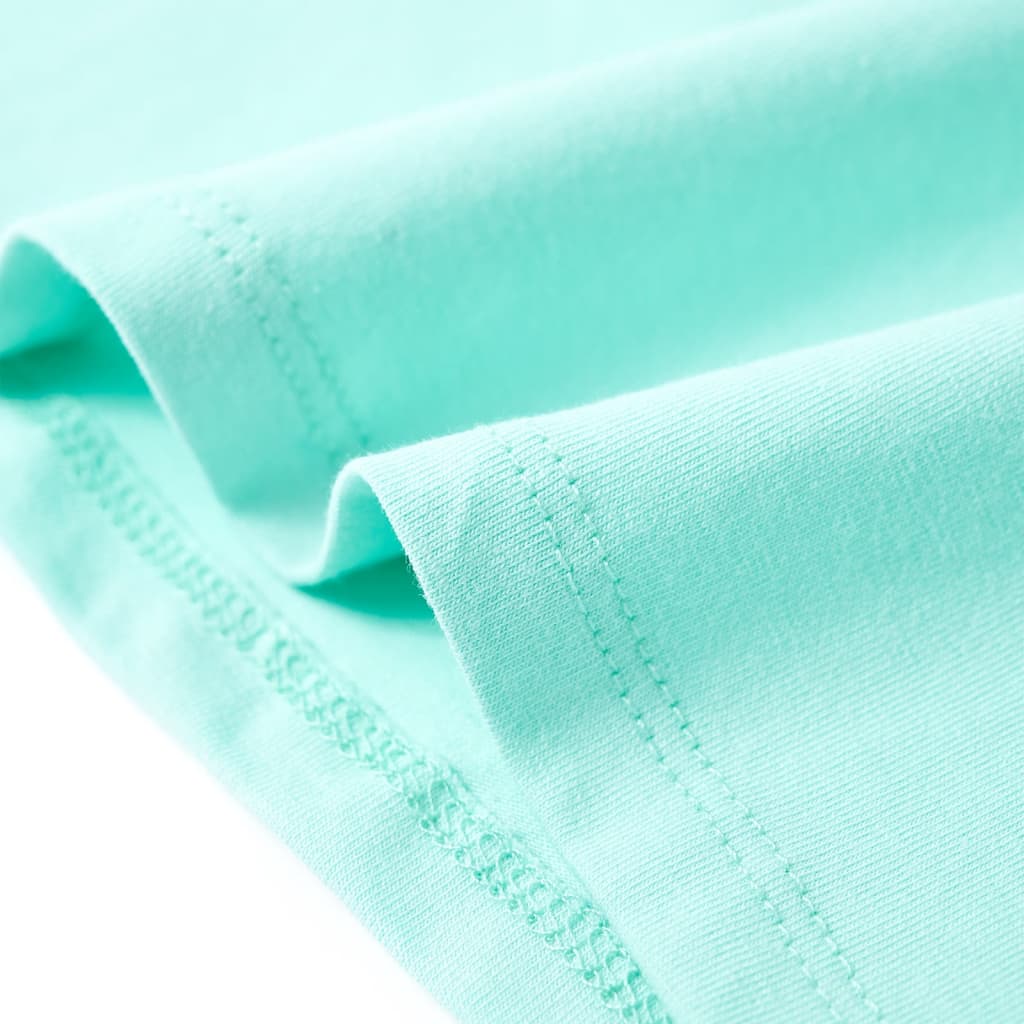 Μπλουζάκι Παιδικό Ανοιχτό Χρώμα Μέντας 92