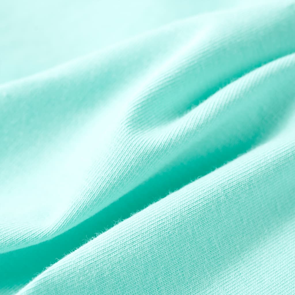 Μπλουζάκι Παιδικό Ανοιχτό Χρώμα Μέντας 104