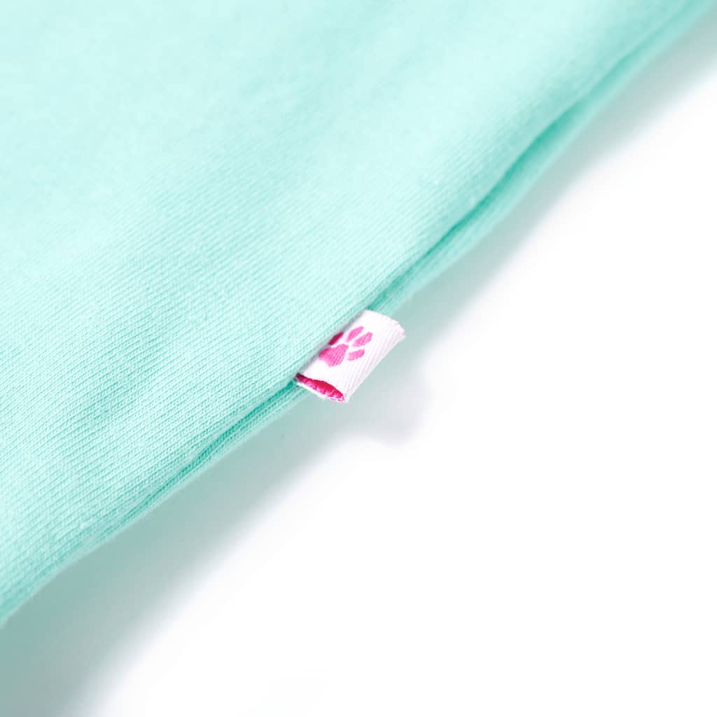 Μπλουζάκι Παιδικό Ανοιχτό Χρώμα Μέντας 128