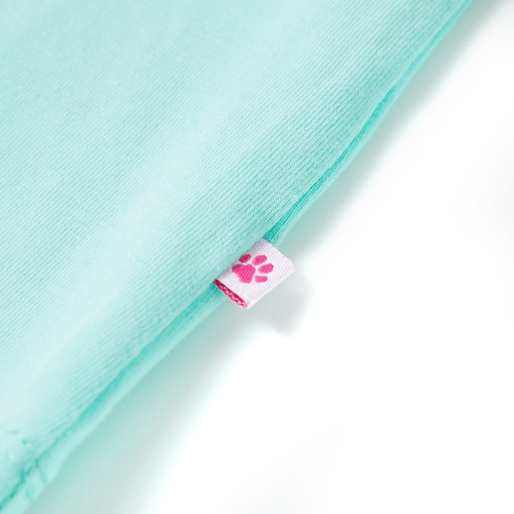 Μπλουζάκι Παιδικό Ανοιχτό Χρώμα Μέντας 128