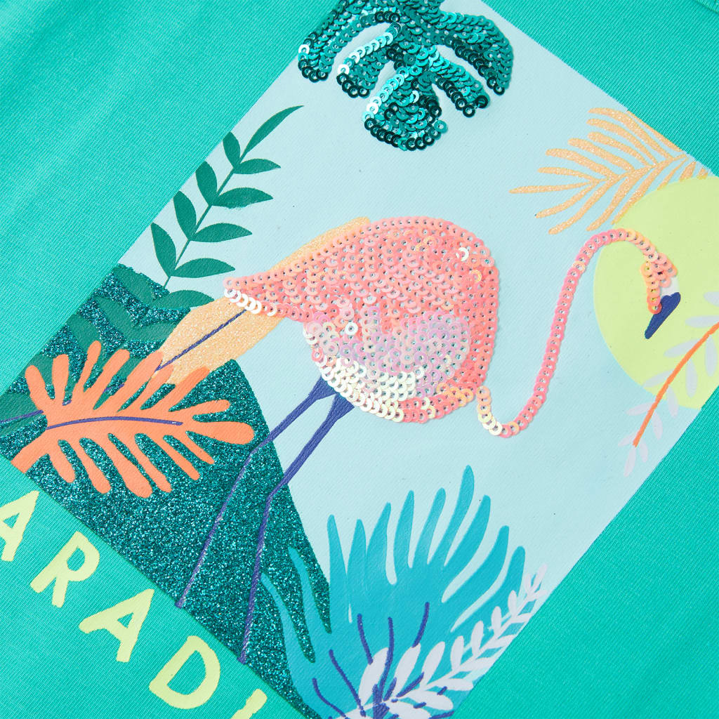 Μπλουζάκι Παιδικό Χρώμα Μέντας 92