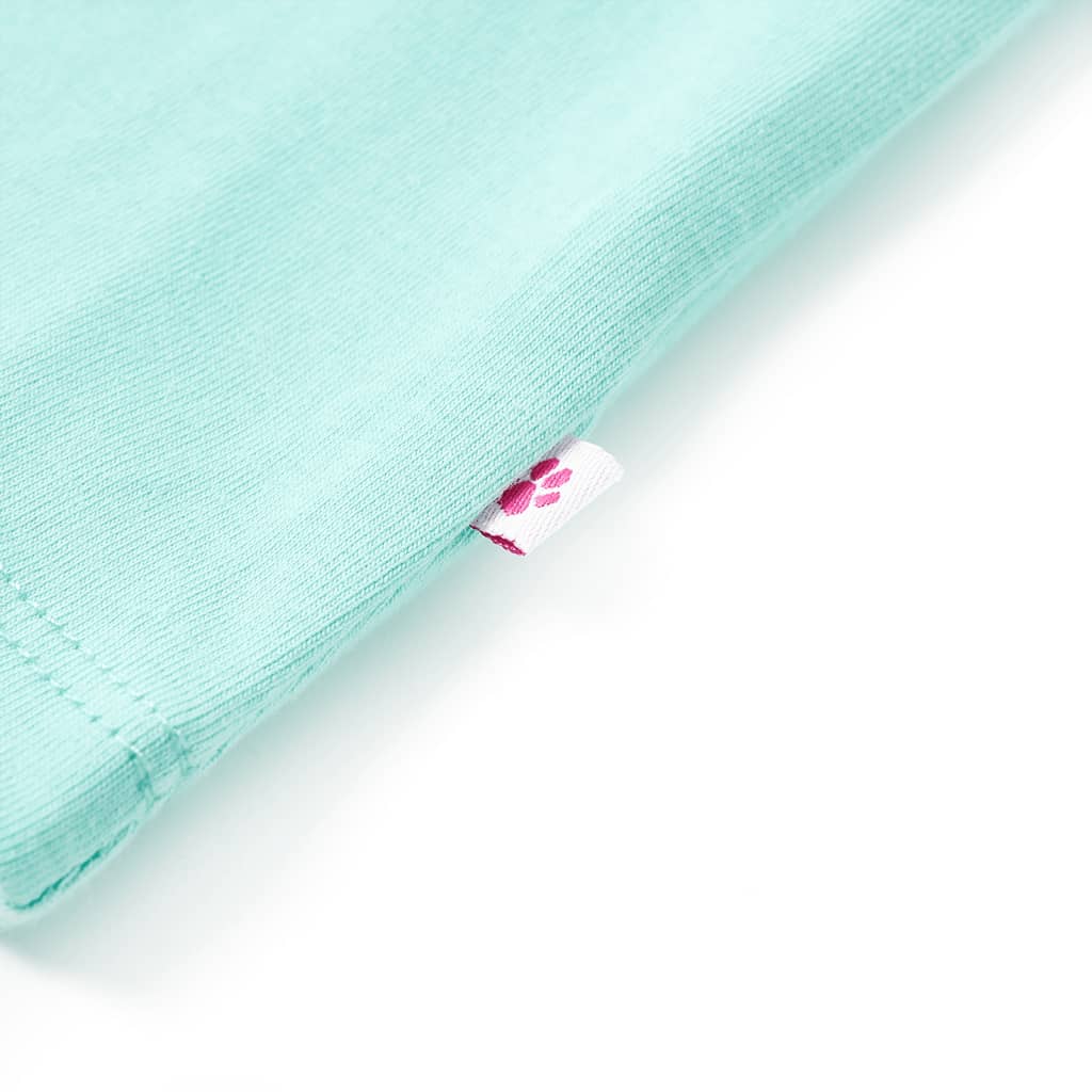 Αμάνικο Μπλουζάκι Παιδικό Ανοιχτό Χρώμα Μέντας 116