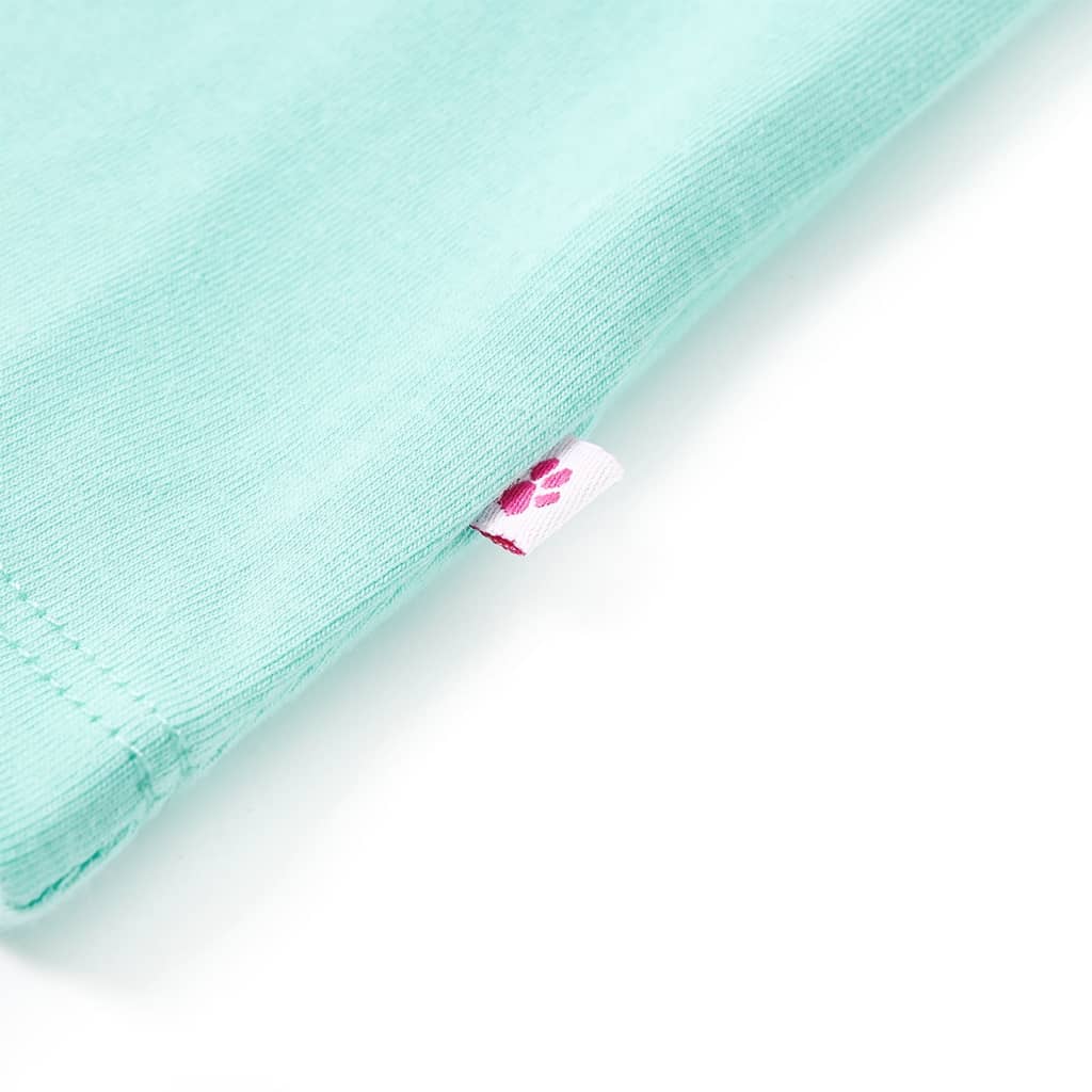 Αμάνικο Μπλουζάκι Παιδικό Ανοιχτό Χρώμα Μέντας 140