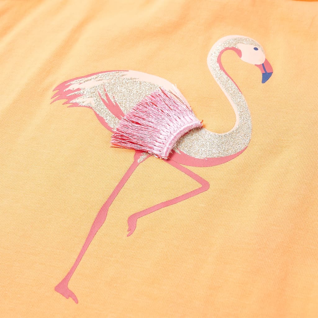 Αμάνικο Μπλουζάκι Παιδικό Έντονο Πορτοκαλί 92